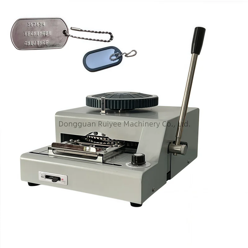 Card Embossing Machine Character Letter Plastic Credit Id Plate Number Embosser Pvc Card Number Plate Embossing Press Machine