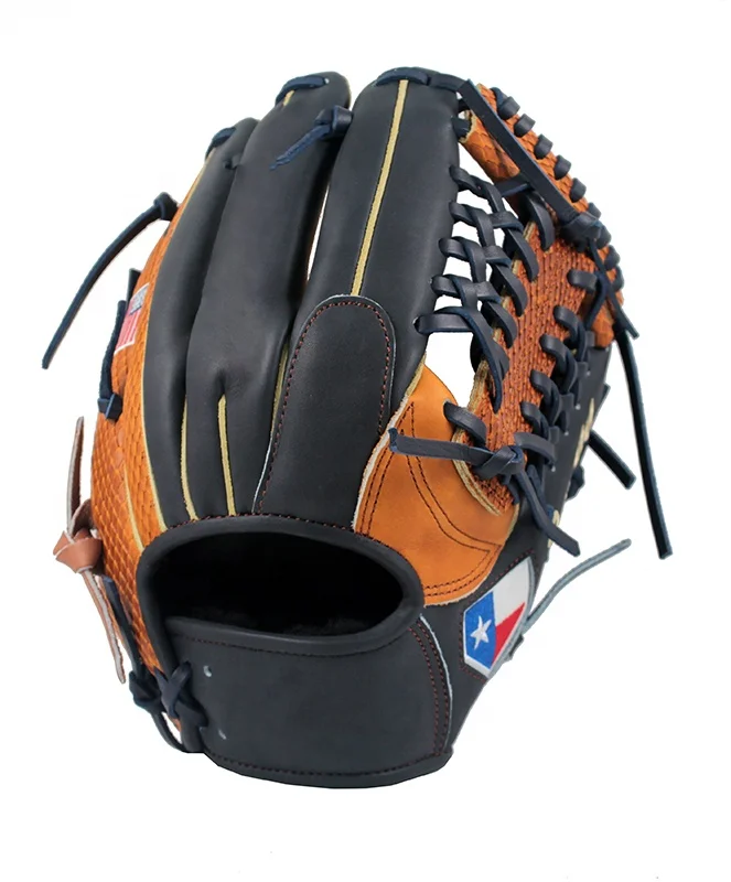 Baseball &Softball Leather Glove Infield Fast Pitch  Customized Logo for Adult