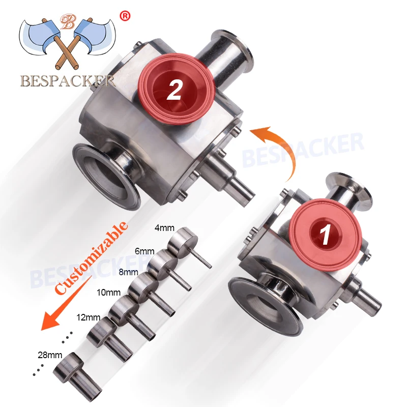 Bespacker G1WTD semi - auto wine juice perfume lotion oil filling machine