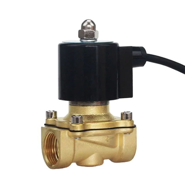 High quality 2.5 inch 2W650-65 underwater jump spring solenoid valve full copper water valve gas valve DN65