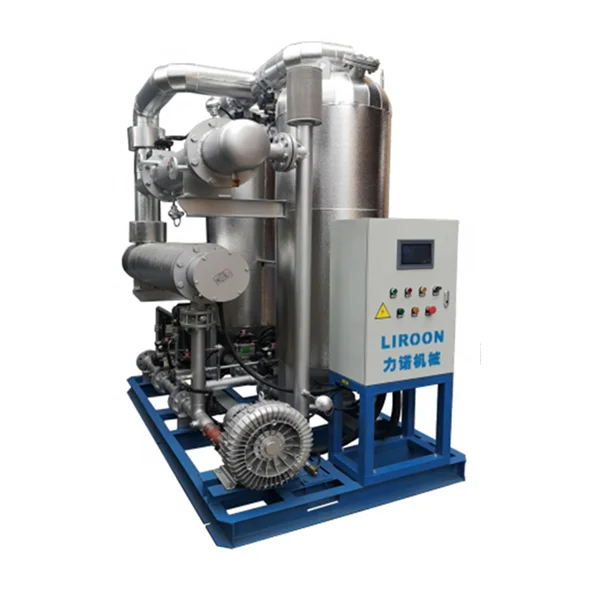 Blower heated reactivated adsorption dryer with advanced PLC control system