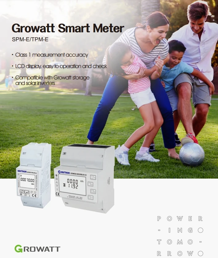 Single Phase & Three Phase Multi-function Smart Meter 1-Phase for Solar PV System
