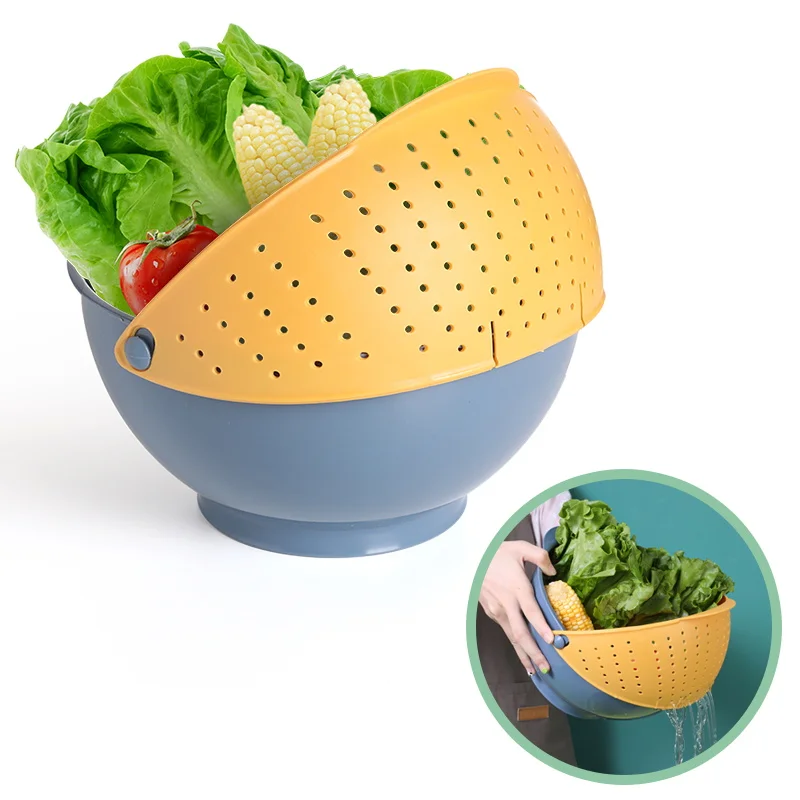 Сливная корзина из ПП-пластика Дуршлаги и сита сливная для кухни риса овощей