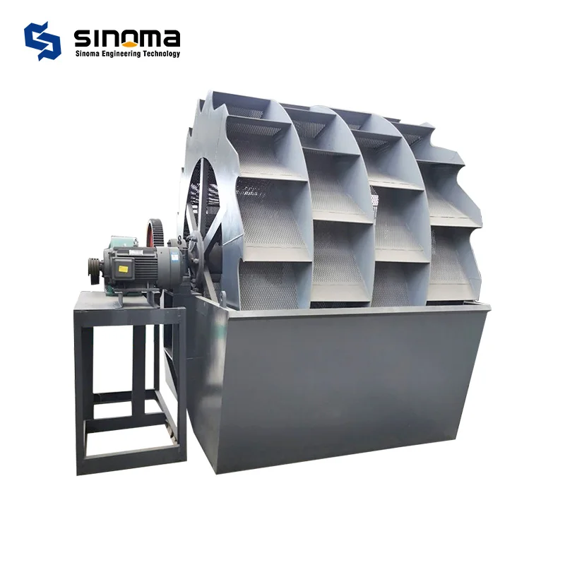 80-120 tph Bucket wheel sea river sand washer sand washing plant manufacturer price