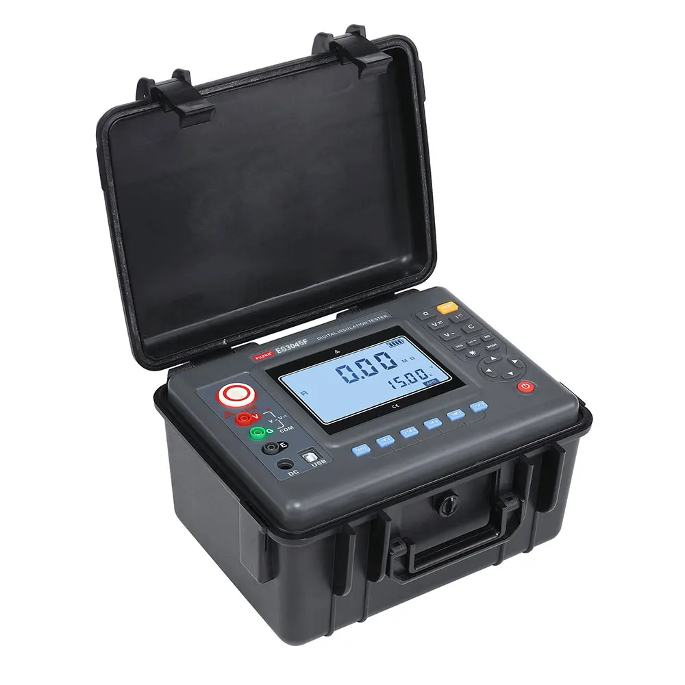 Updated Version 15KV ES3045F   digital  Insulation Resistance Tester High voltage megger insulation resistance meter