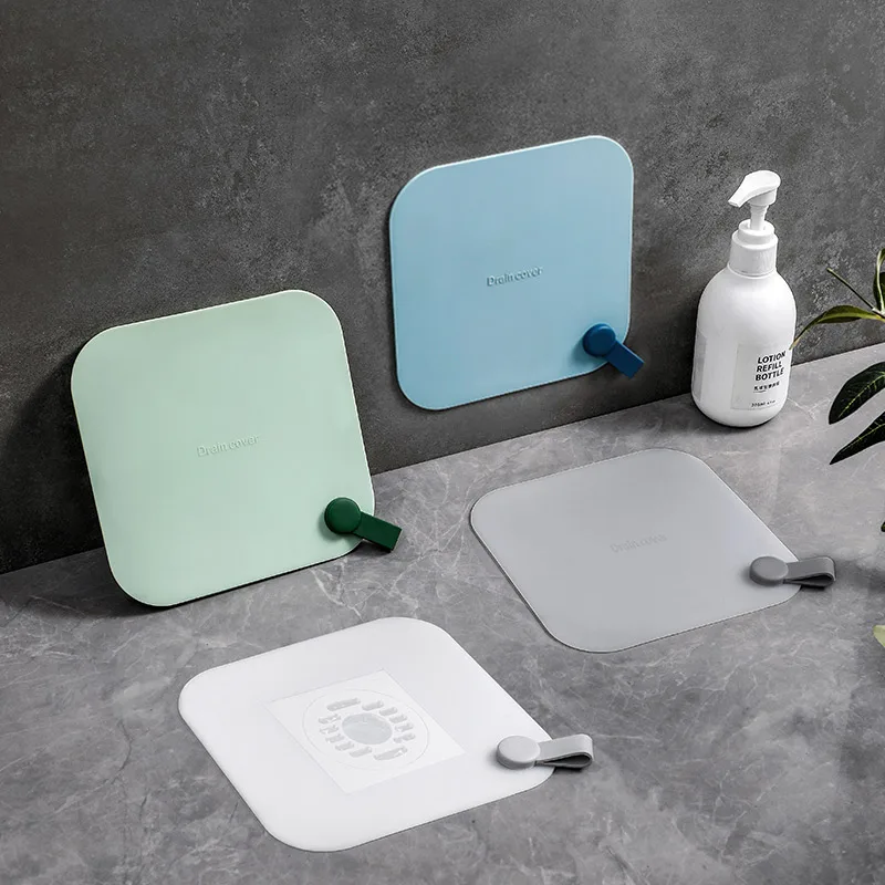 2023 Hot Selling Durable Round Plug Cute Sink Floor Cover For Kitchen Bathroom  Drain Hair Catcher Shower Trap Bathtub Stopper