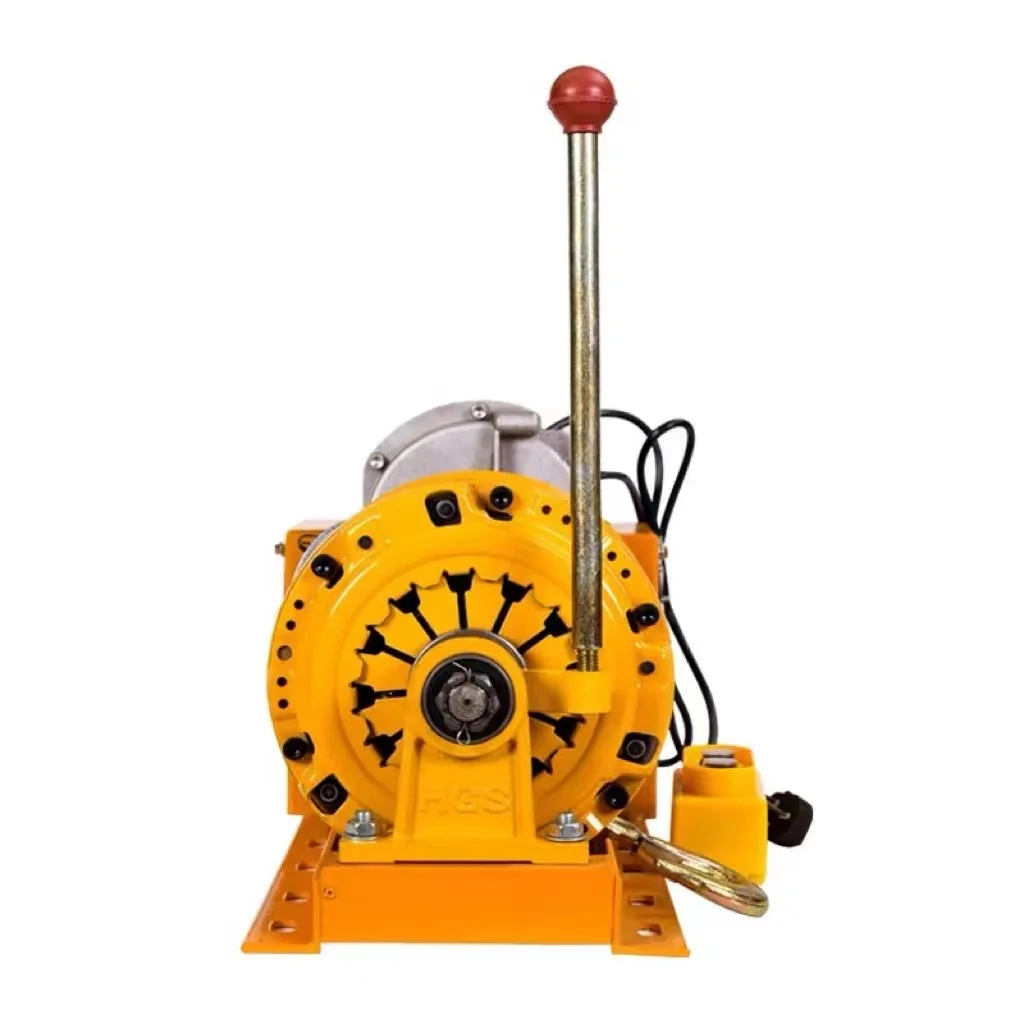 China factory 220v wire rope electric hoist crane electric winch with clutch
