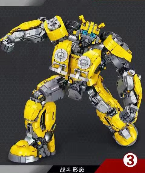 Transformed Toy Block Set  Robot Optimus Hornet Warrior Collector Building Block for Kids Educational Toys Block