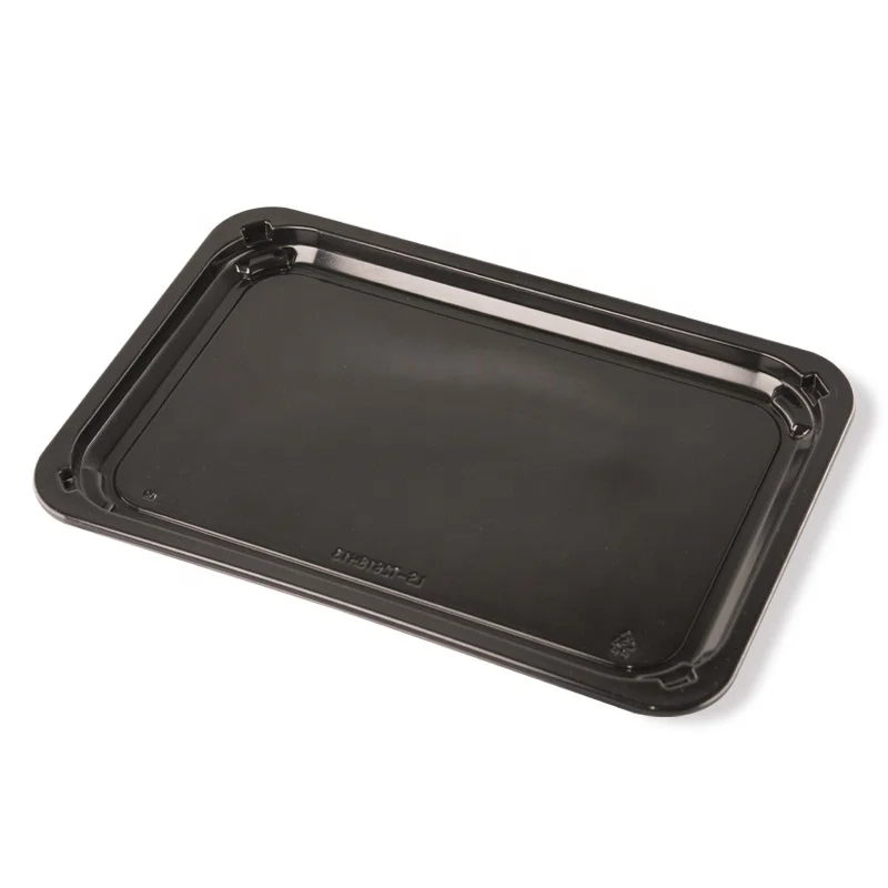 Bioplastic Disposable Large Meat Tray For Supermarket Disposable Environmental Protection Meat Tray