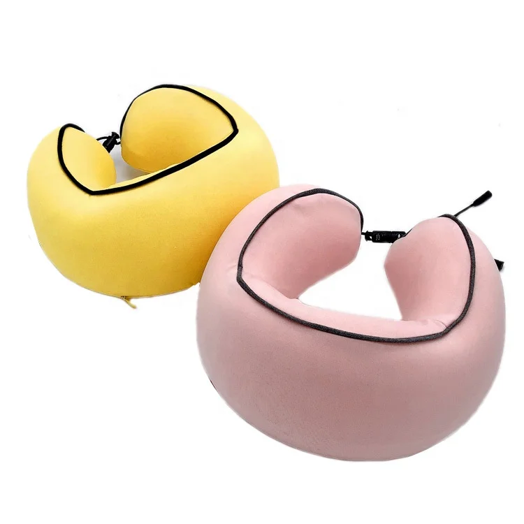 Customized Factory Price Cheap Wholesale Cervical Pillows Memory Foam U Shape Neck Travel Pillow Nap Pillow