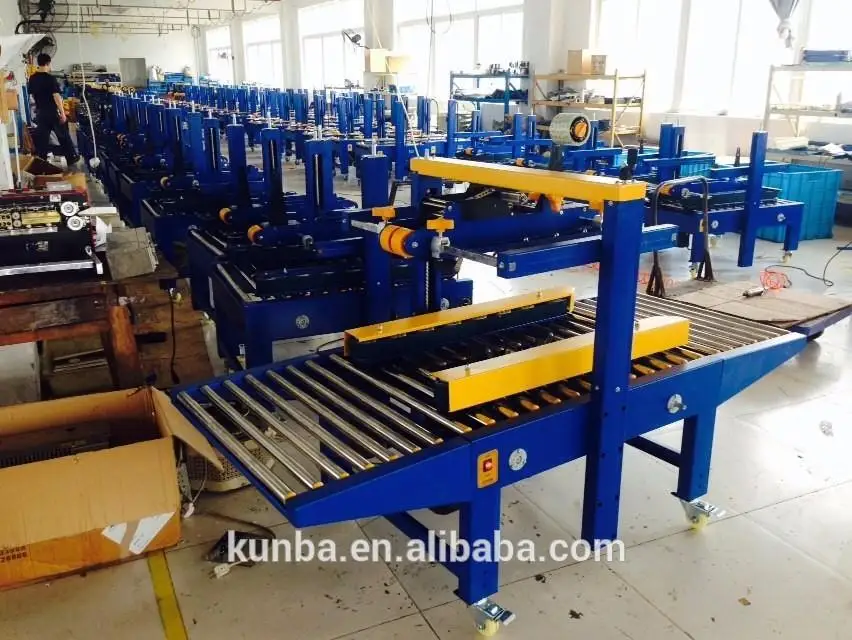 
FJ-4042 automatic side driven carton box sealing packing machine with tape 