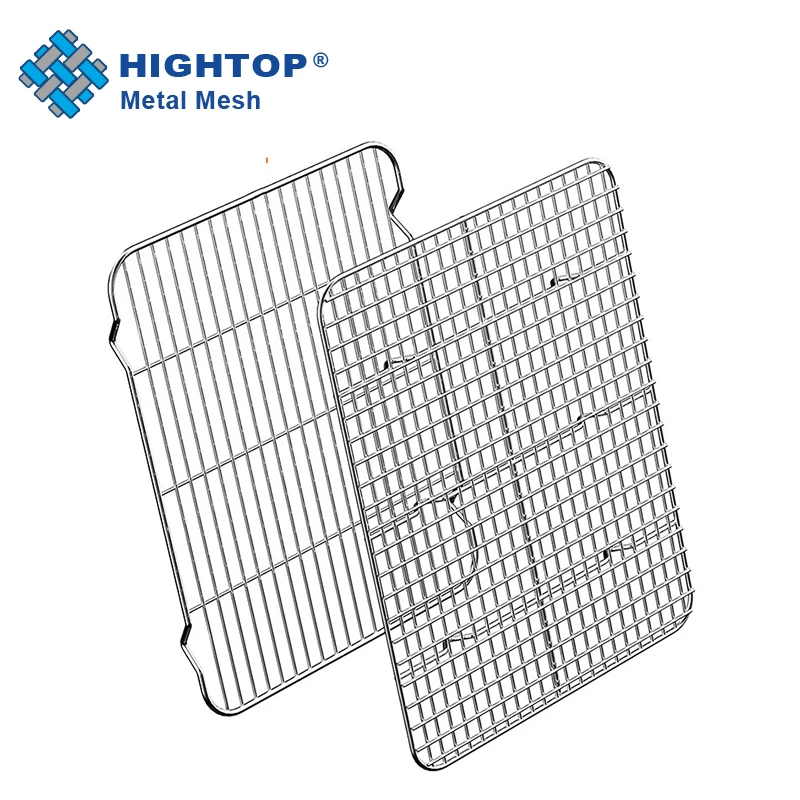 Антипригарная металлическая решетка для пиццы из нержавеющей стали Ss304 охлаждающая стойка
