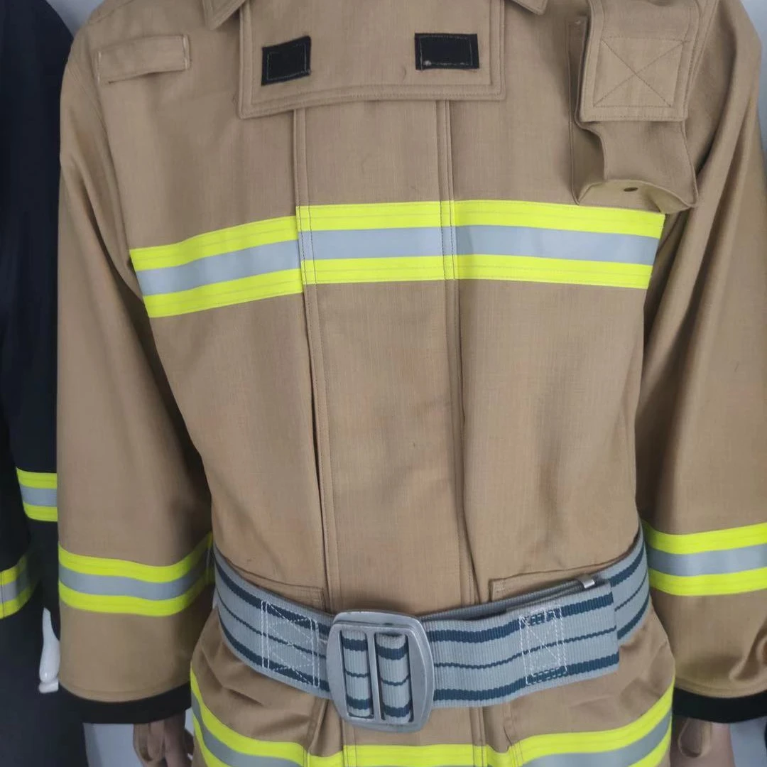 
Full aramid fire fighting suit CE approved firemen uniform fire clothing 