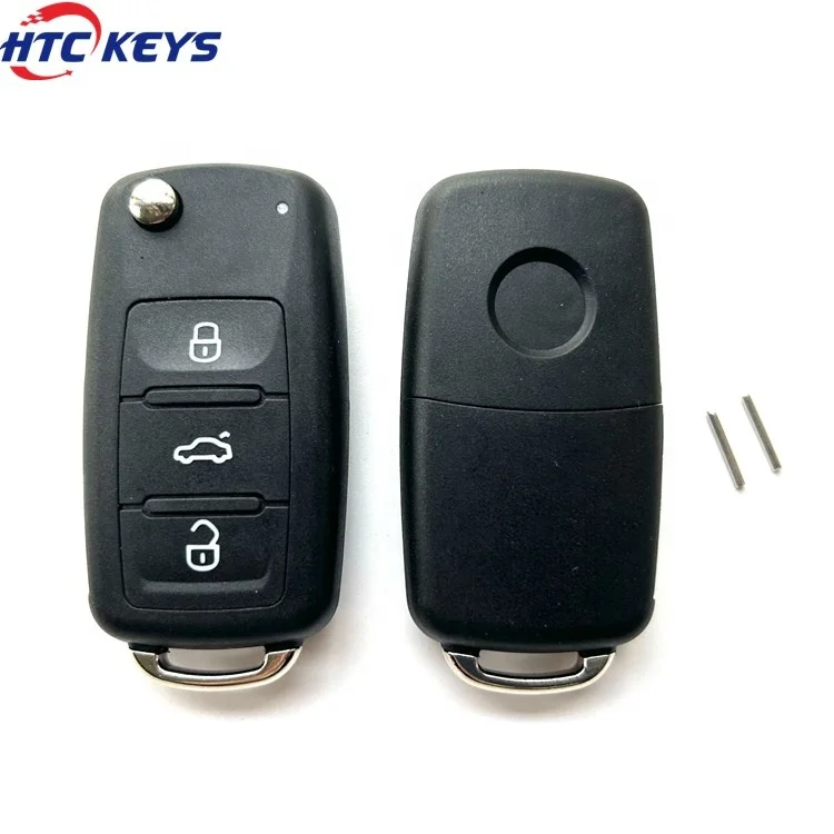 HTC KEYS flip folding car key shell for V-olkswagen Tiguan Golf Passat Polo Jetta Beetle