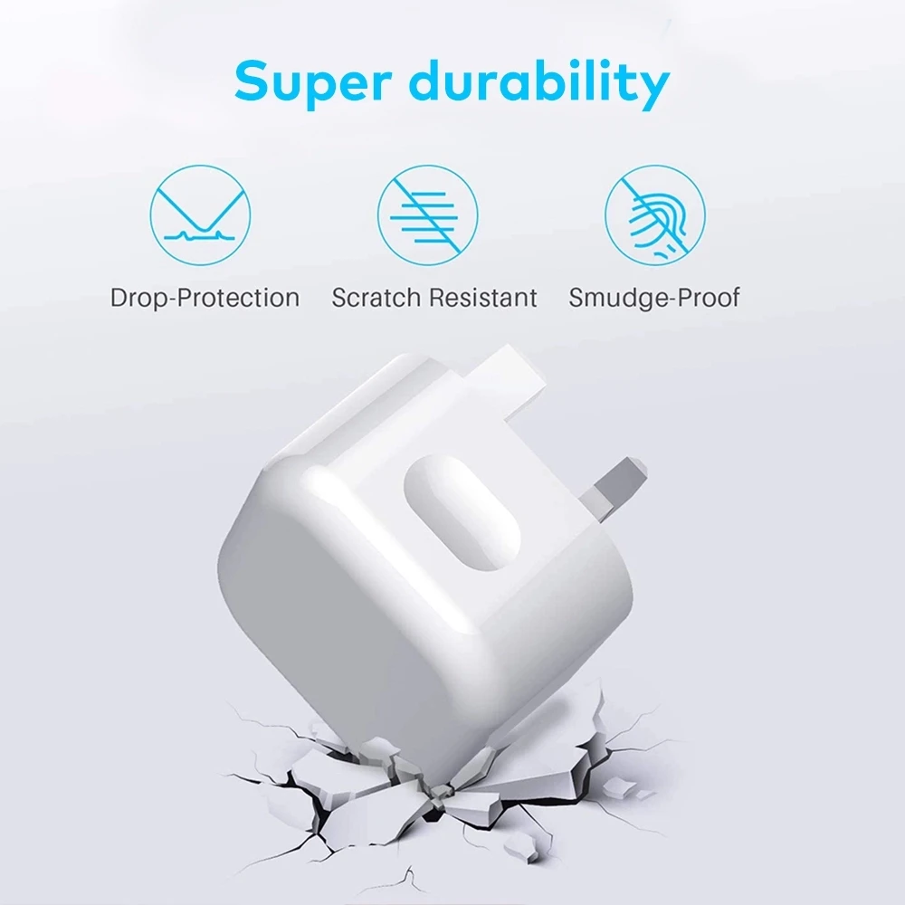  Сетевой Usb-адаптер DAZ для быстрой зарядки Pd Qc3.0 вилка стандарта Великобритании PD Type C зарядное устройство 20 Вт iphone 12 Pro 6S