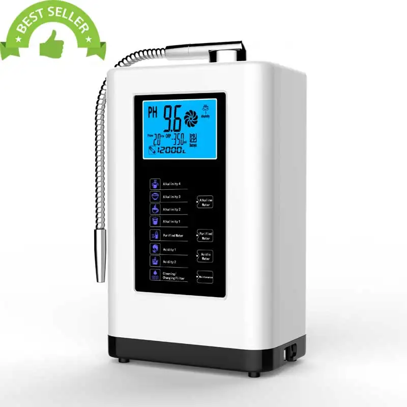 7 Plates Alkaline Water Ionizer Filter Japan Hydrogen Water Machine