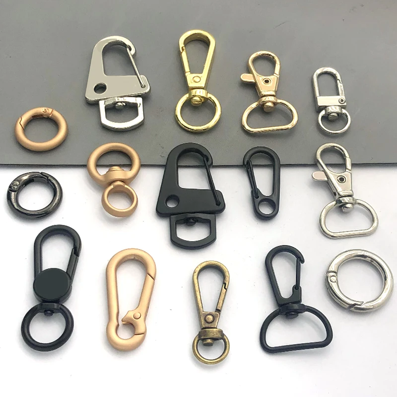 Wholesale custom dog hook metal trigger swivel spring snap metal hook for lanyard