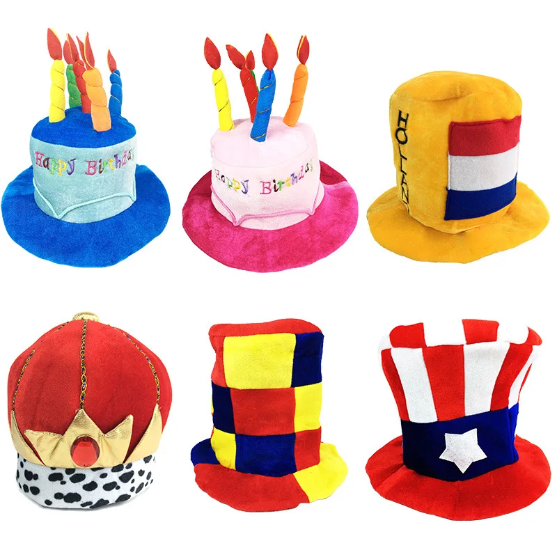 European and American Carnival Hats European Cup Fan Souvenirs Advertising Football Hats German Fan Hats