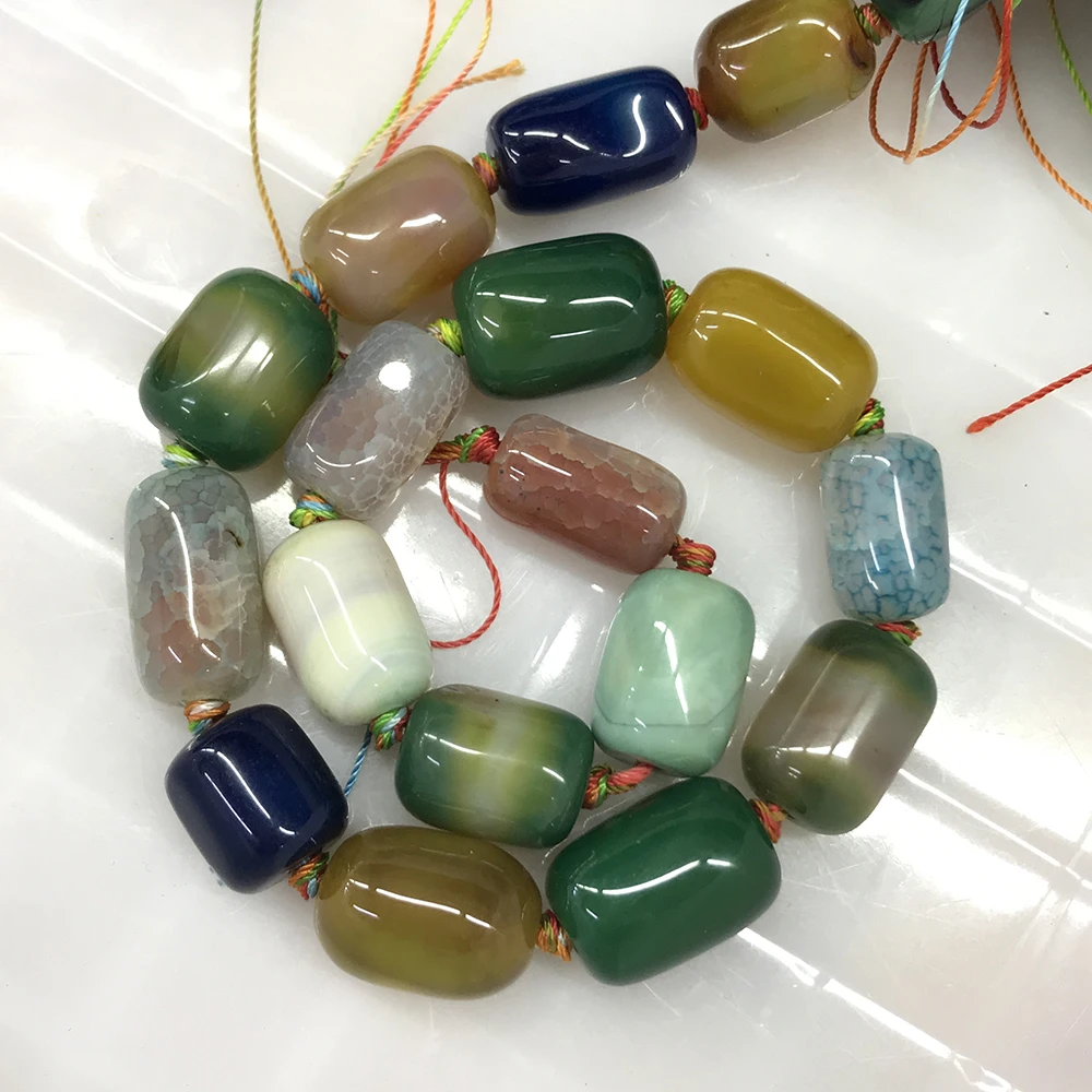 Hot sell factory price natural agate beads gemstone  for necklace bracelet jewelry  making