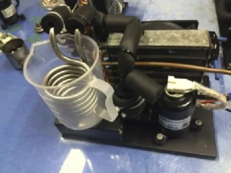  R134a компрессор с воздушным охлаждением 12V 24V