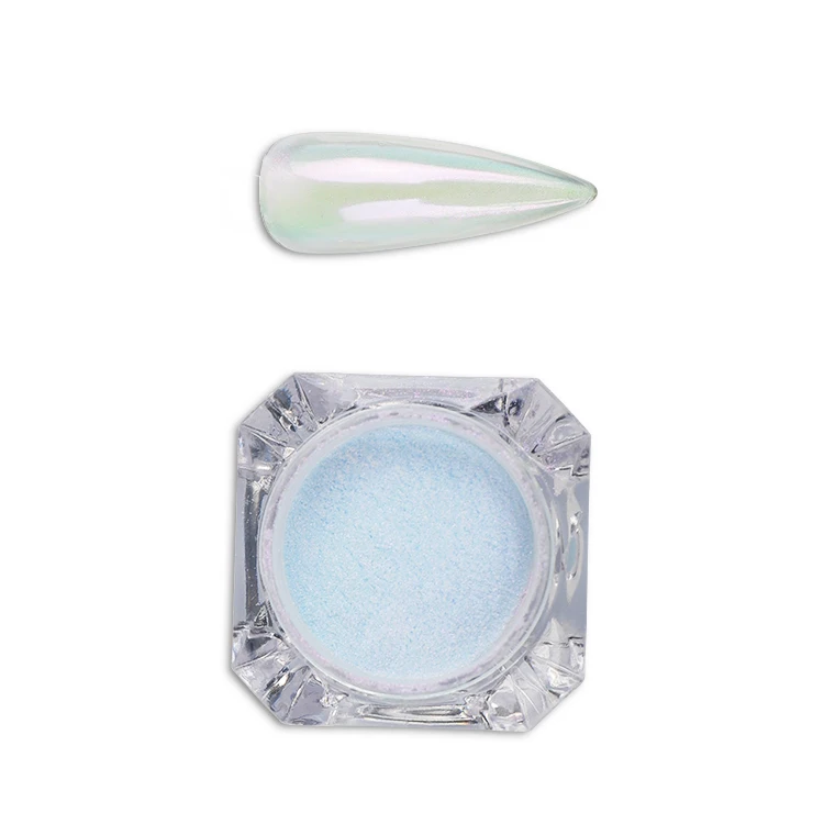 Non-Toxic Diamond Powder For Nails Fashionable Nail Powder Pigment Beautiful Glow Colored Aurora Powder Nails