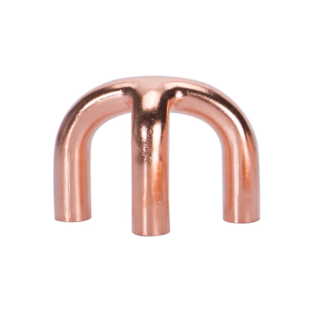 Hot sale tripod/3 way elbow pipe fittings/accessories copper tripod for refrigeretion