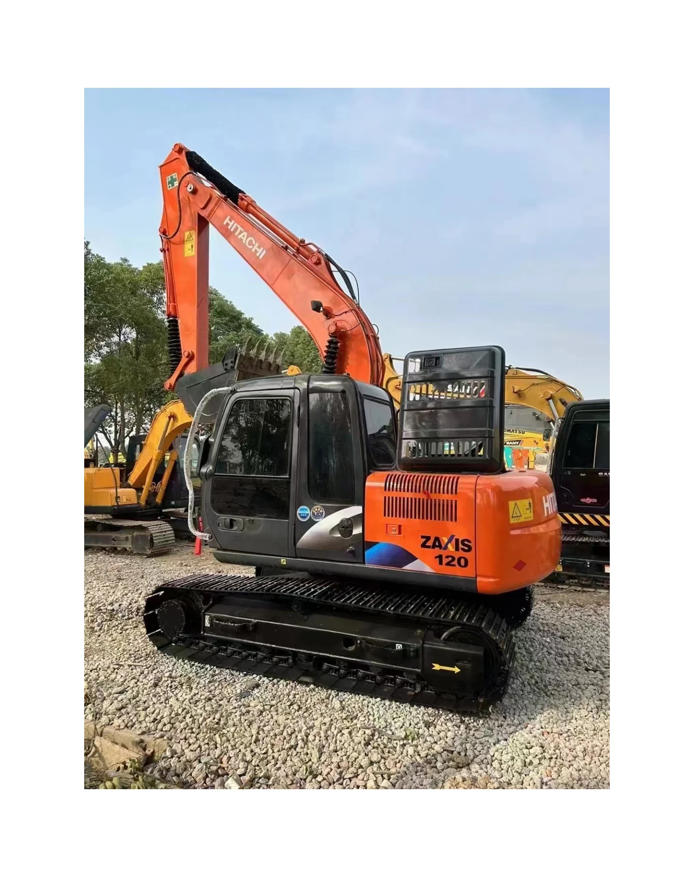 Hot Selling Crawler Excavator Hitachi 120 Excavator Machine 12 ton Excavator For Sale