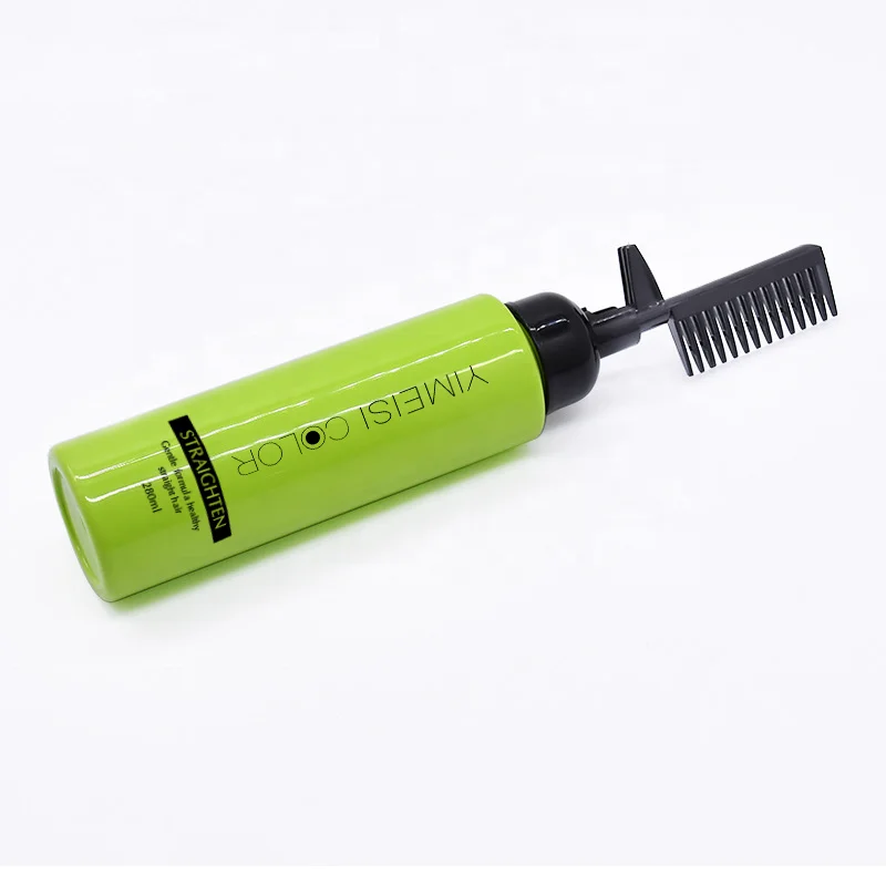 Hot Sale Best Hair Straightening Lotion With Comb Private Label Hair Relaxer Cream