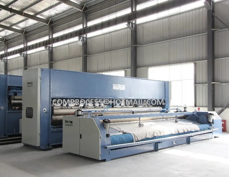 Nonwoven needle punching hemp felt machine for automotive