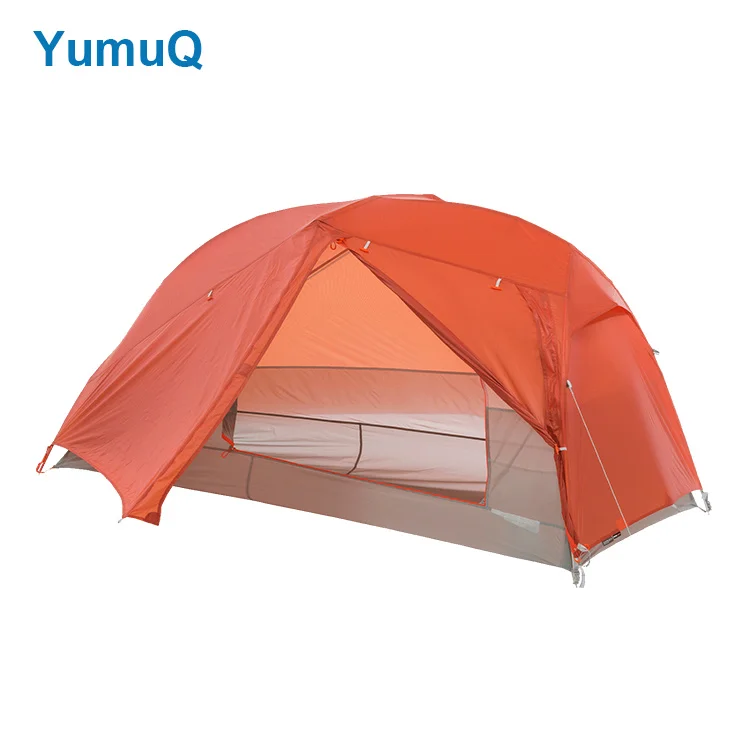 YumuQ 3-4 People Instant Backpacking Colorful Portable Climbing Windproof Sunscreen Camping Tarp Tent