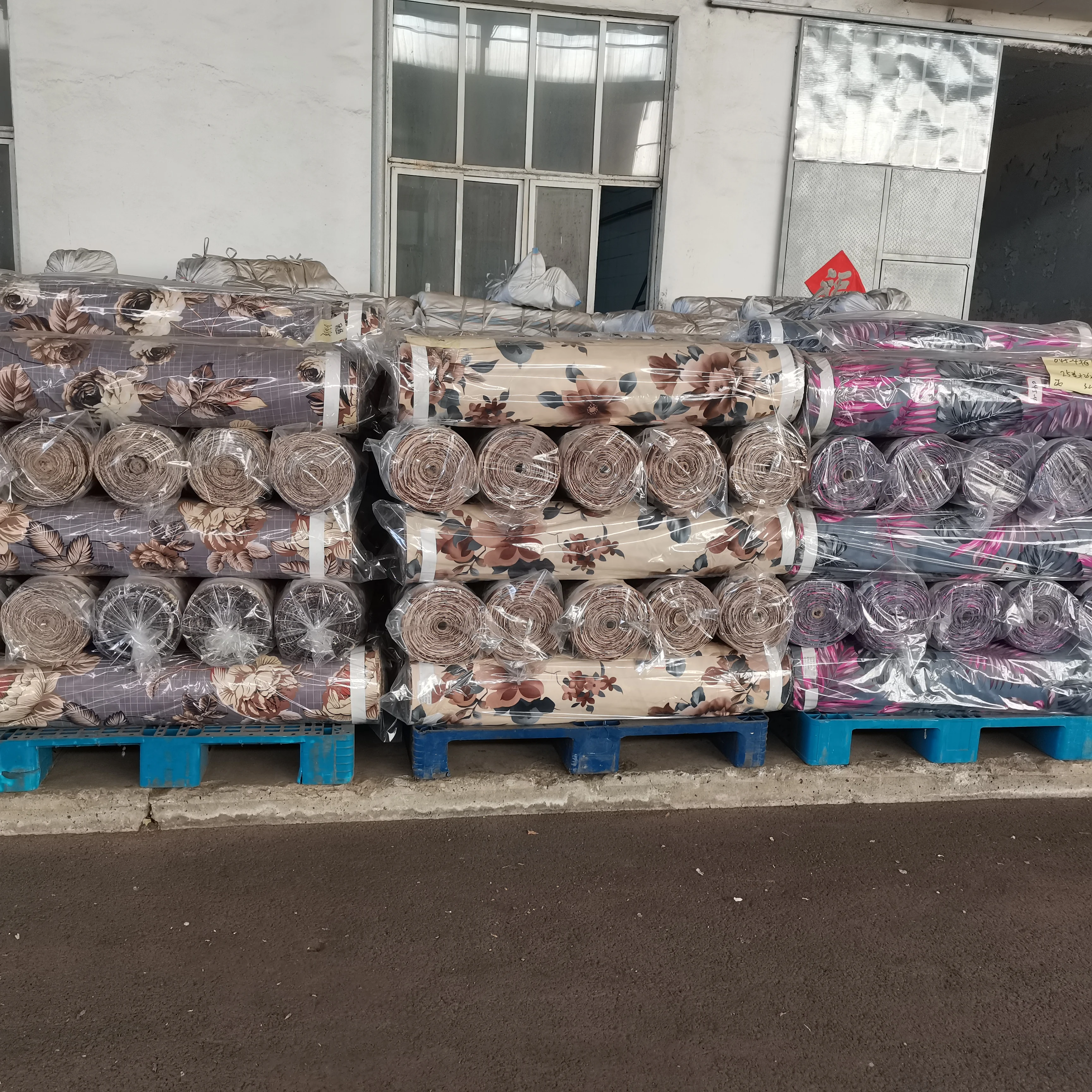 Wholesale Fashion Geometric Comforter Peach Skin Microfiber Polyester Bed Sheets