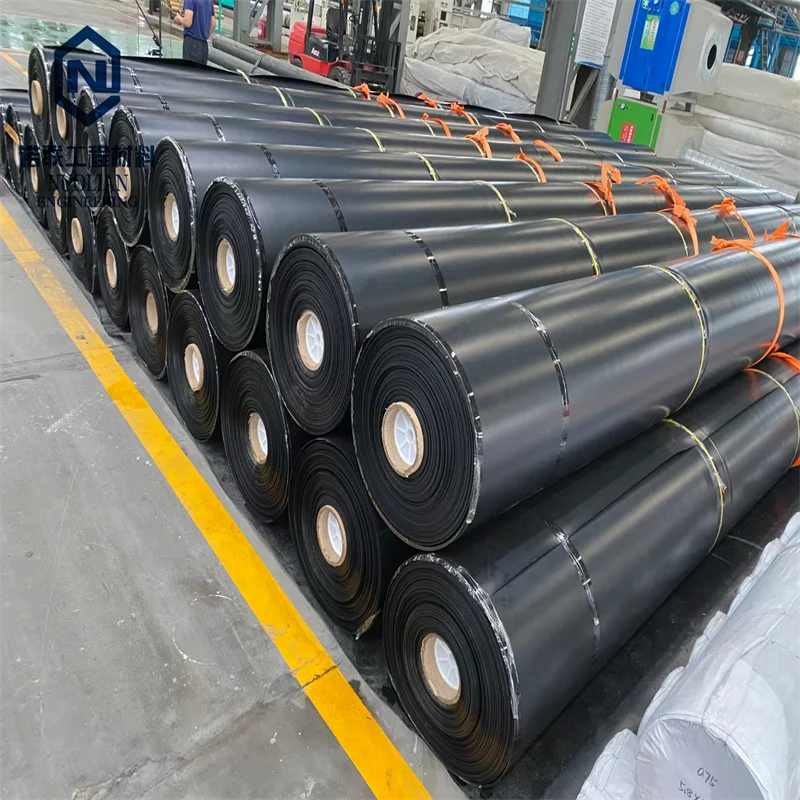 0.5mm0.75mm1mm High Quality Waterproof Plastic Fish Ponds Hdpe Geomembrane Liner with CE certificate