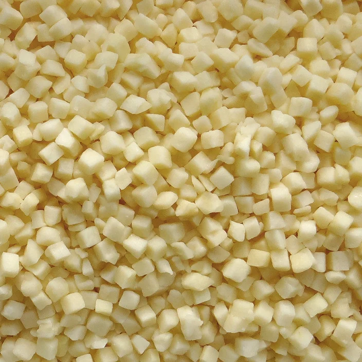 China Exporter IQF Frozen Apple Fruit Suppliers Apple Chips IQF Apples in Frozen Diced Cubes