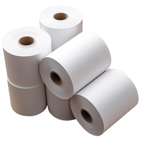 Custom Made 100% Wood Pulp Cashier Pos Thermal Paper Rolls 80mm Thermal Receipt Paper for Pos Atm