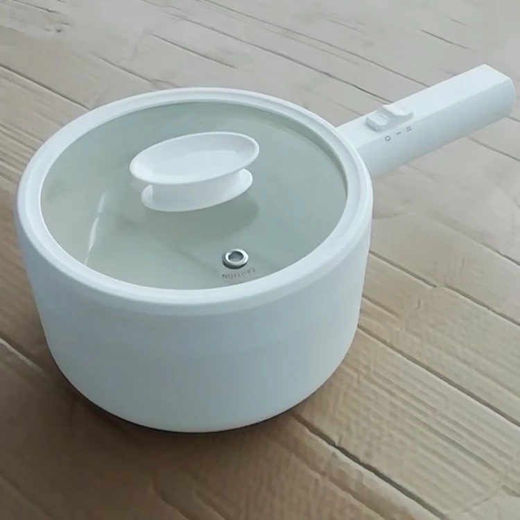 В наличии, многофункциональная электрическая плита, бытовая портативная Горячая кастрюля объемом 1,5 л, многофункциональная электрическая антипригарная сковорода с отпаривателем