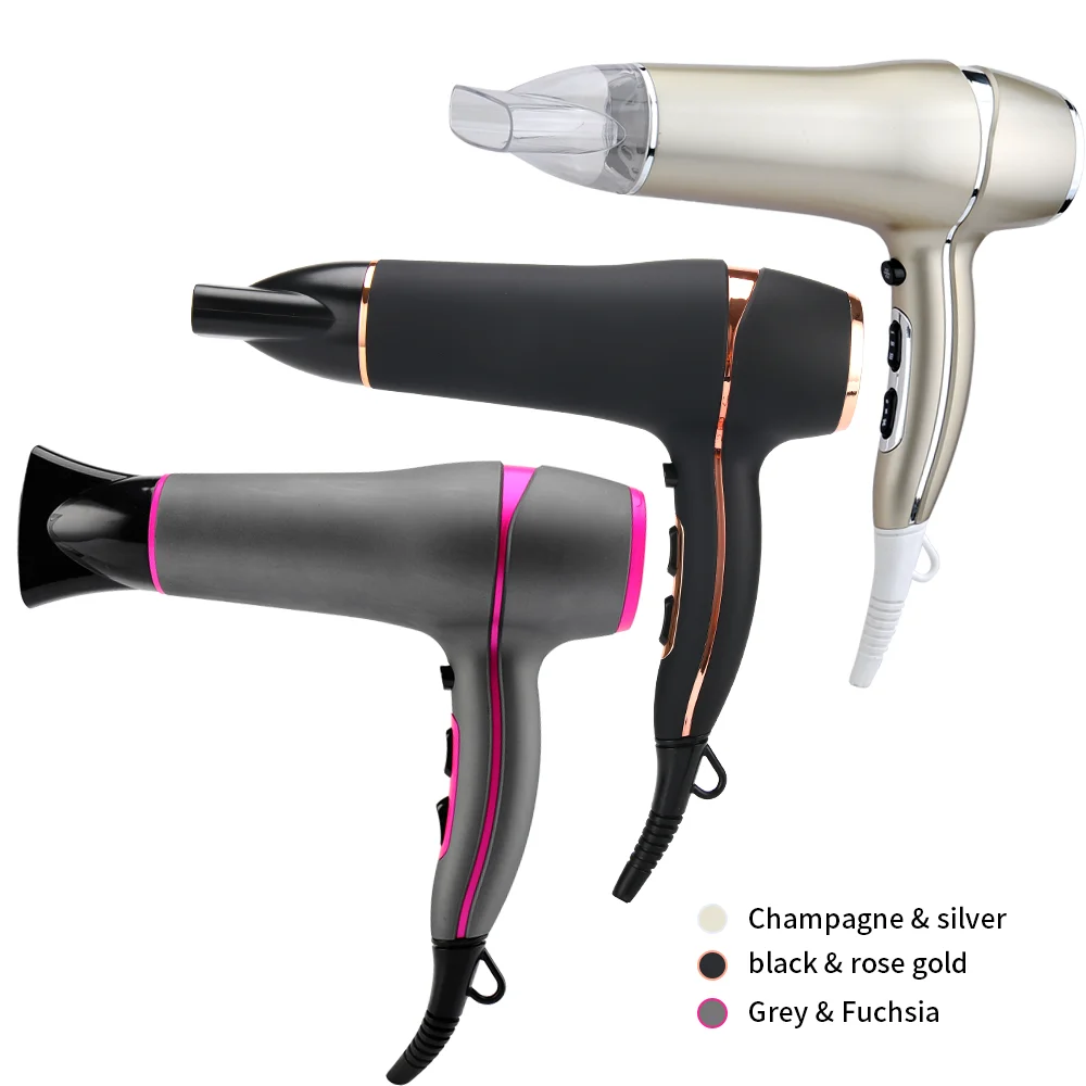 Новый Профессиональный фен на солнечной батарее PRITECH Электрический ионный для волос с двигателем переменного тока