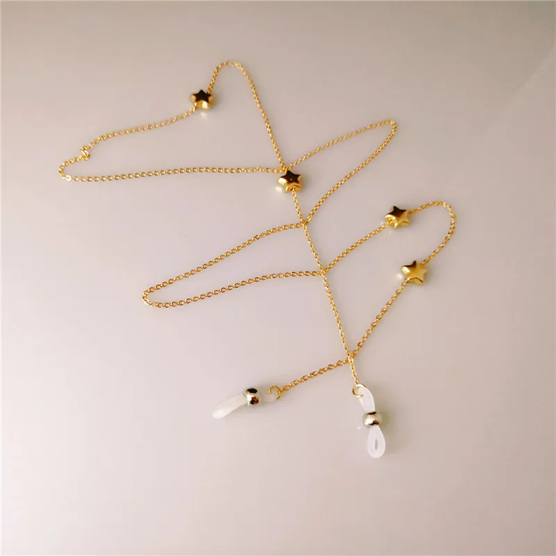 
OYE 287 star sunglass chain gold for sunglasses holder for women 2019 new 