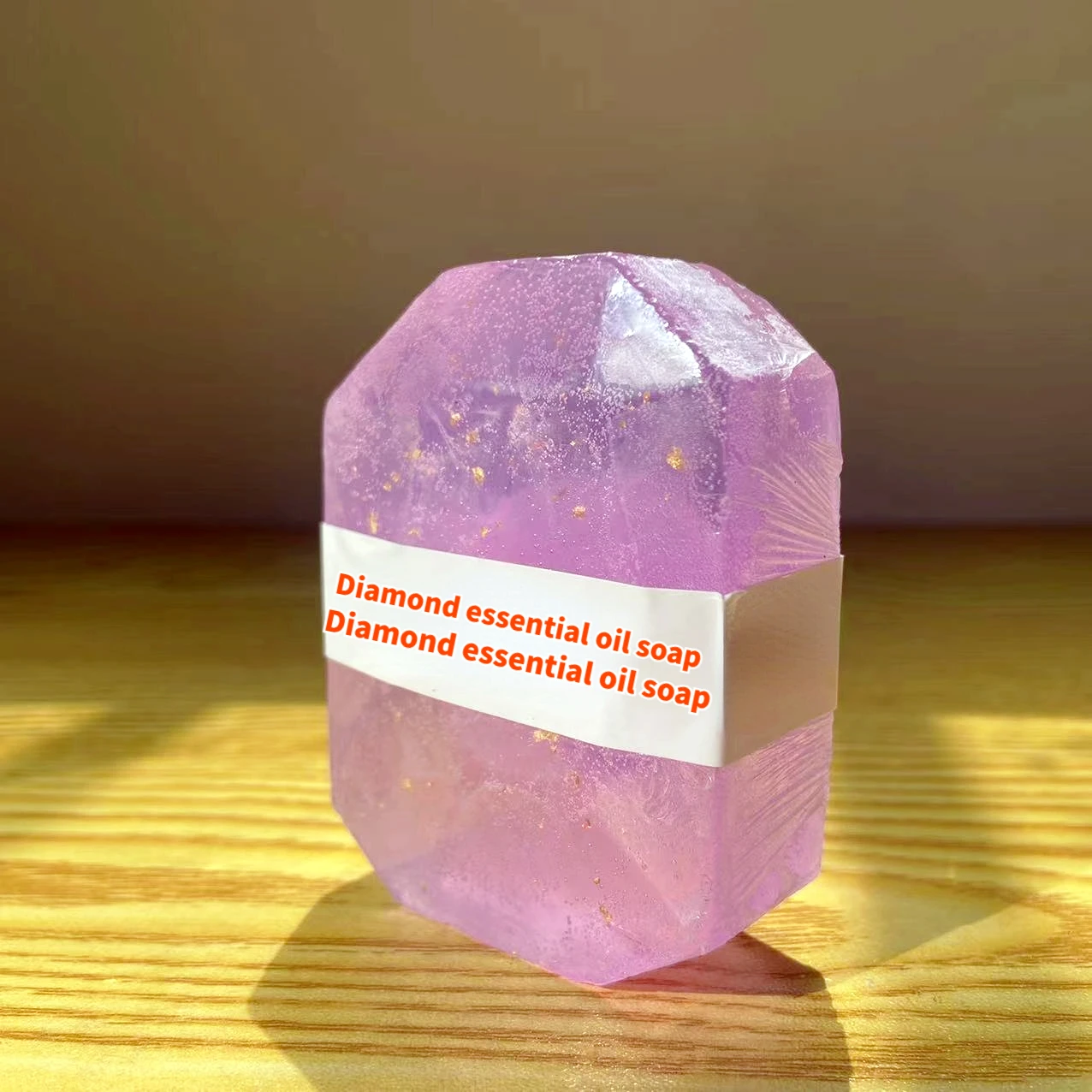 Gemstone amino acid Essential oil Aromatherapy household hand wash with hand gift gold foil soap