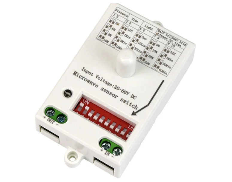 Microwave Induction Switch Dialing Sensor Intelligent Human Body Induction Switch Lamp Switch