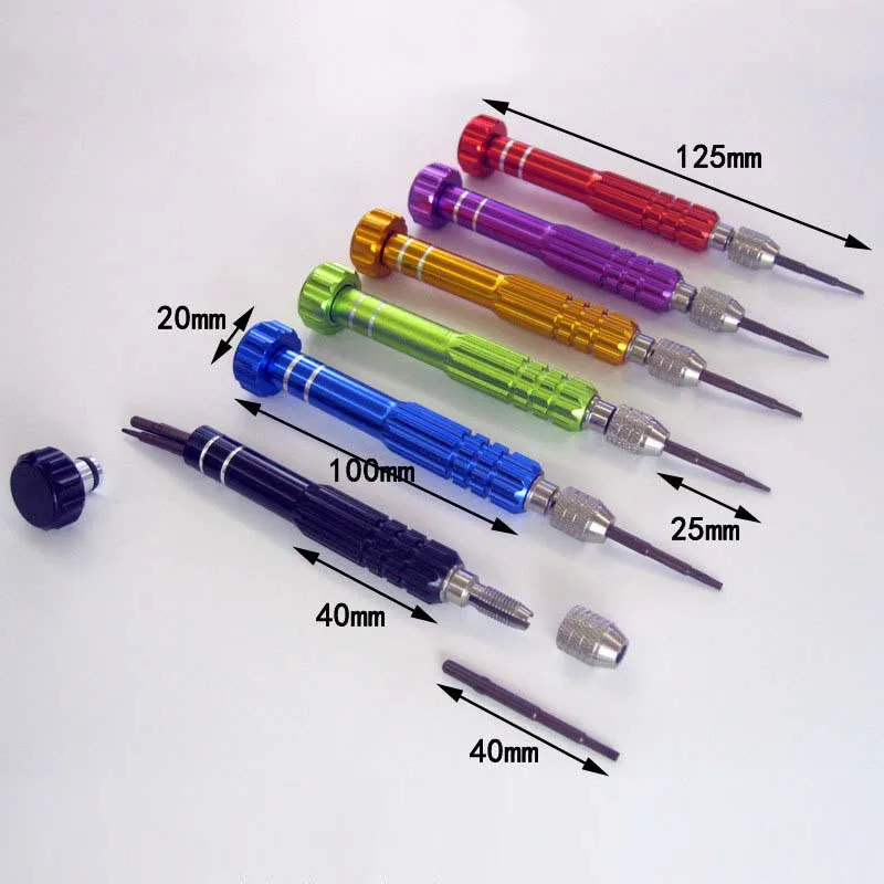 5-in-1 Multifunctional Screwdriver Kit for Eyeglass Mini Pocket Multifunction Small Screwdriver Pen Set