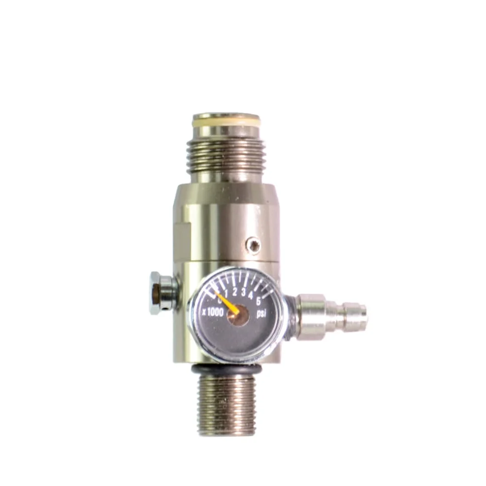 
Paintball valve 4500psi High Compressed Air Tank Regulator HPA Output 2200psi 