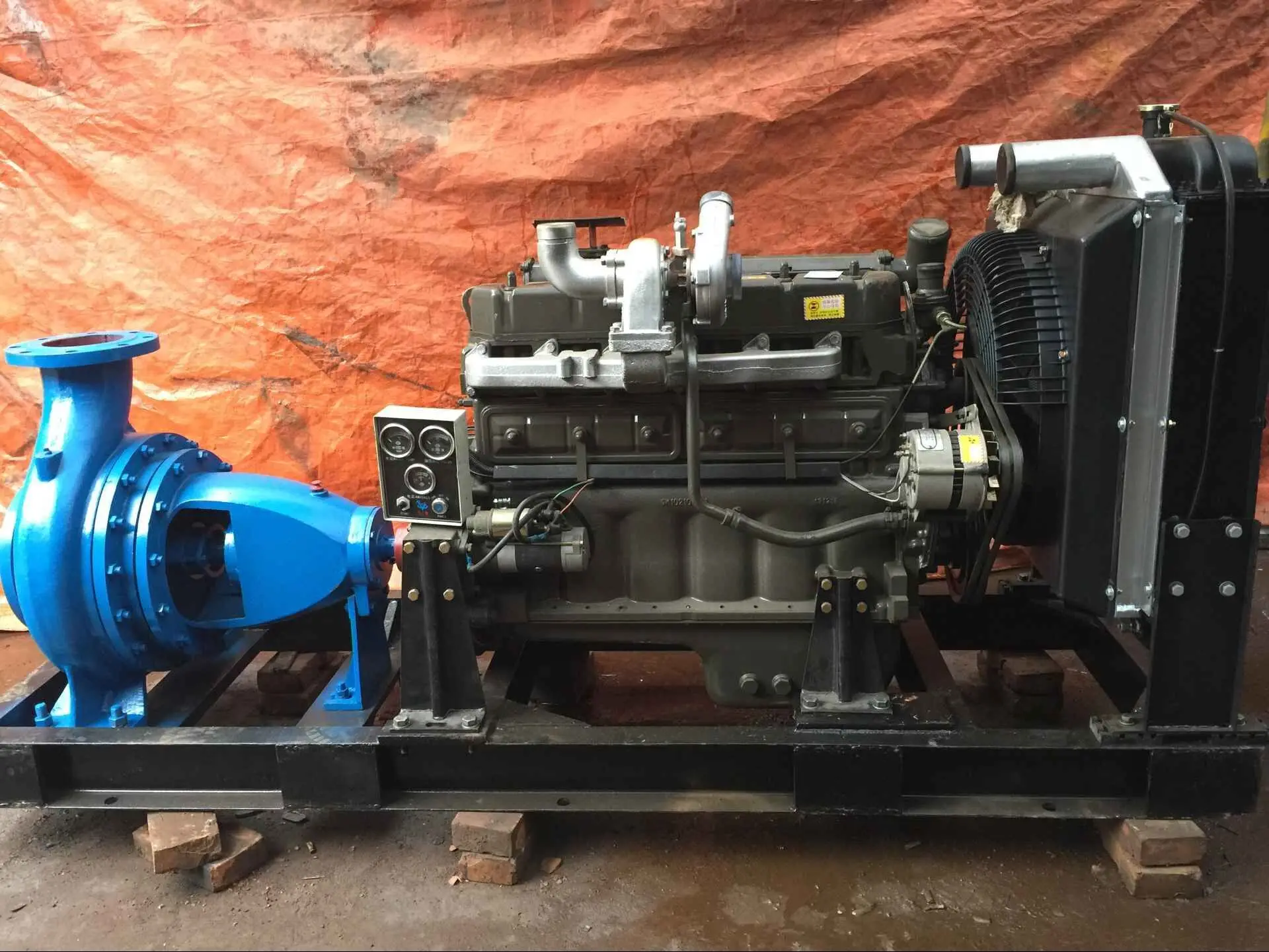 diesel engine water pump