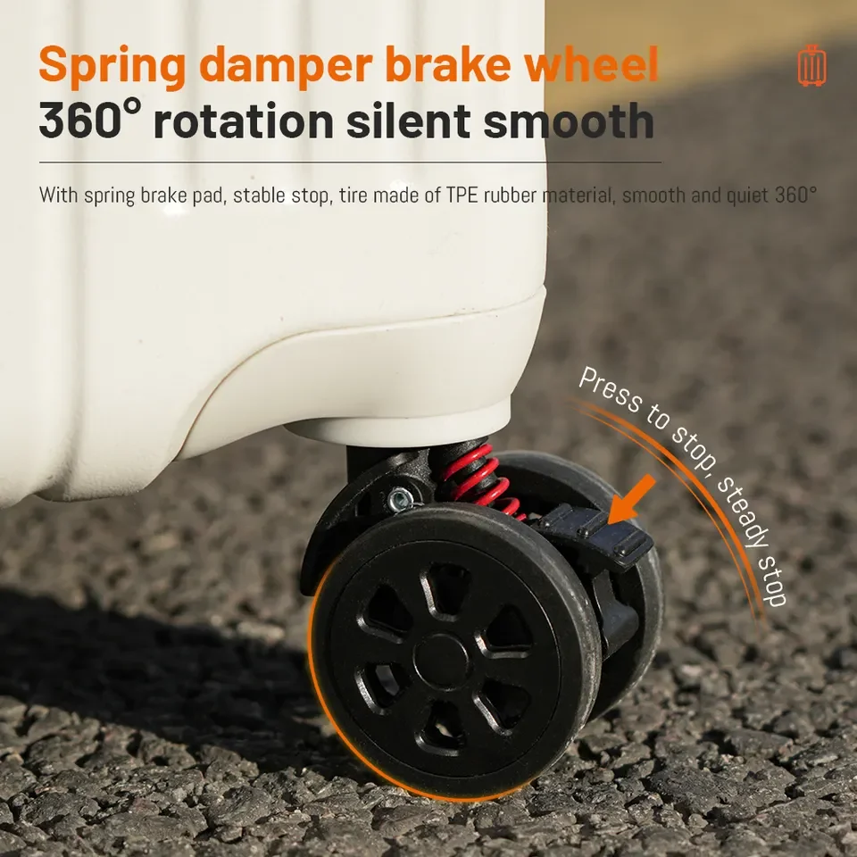 Pailox Business Carry-ons ABS PC widely trolley suitcase Travel Luggage multi-functional suitcase travel luggage set