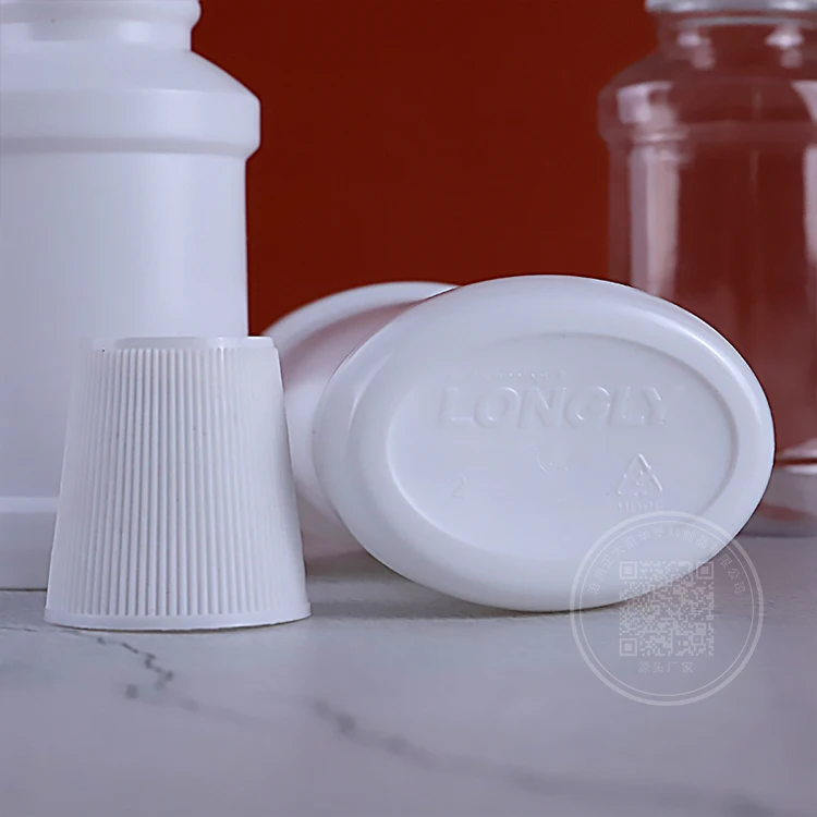 High quality with scale Empty 100ml portable oral hygiene personal care plastic pe Mouthwash Bottle