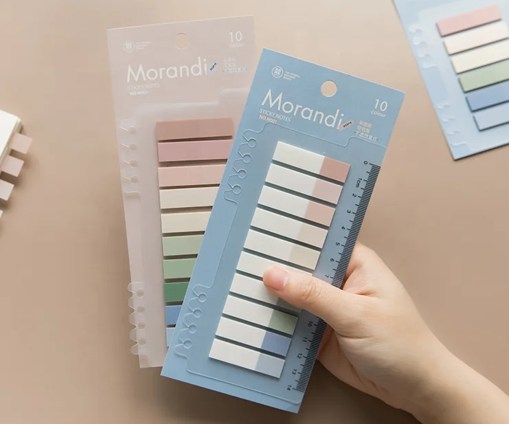 Hot sale Pet index sticky notes transparent pet sticky notes