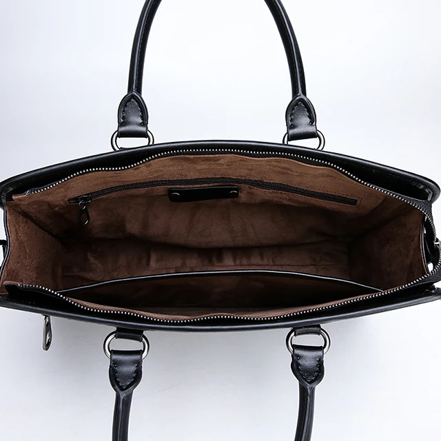 Мужская деловая сумка, кожаный портфель, тканая вместительная сумка-мессенджер на плечо, компьютерная сумка, 2019