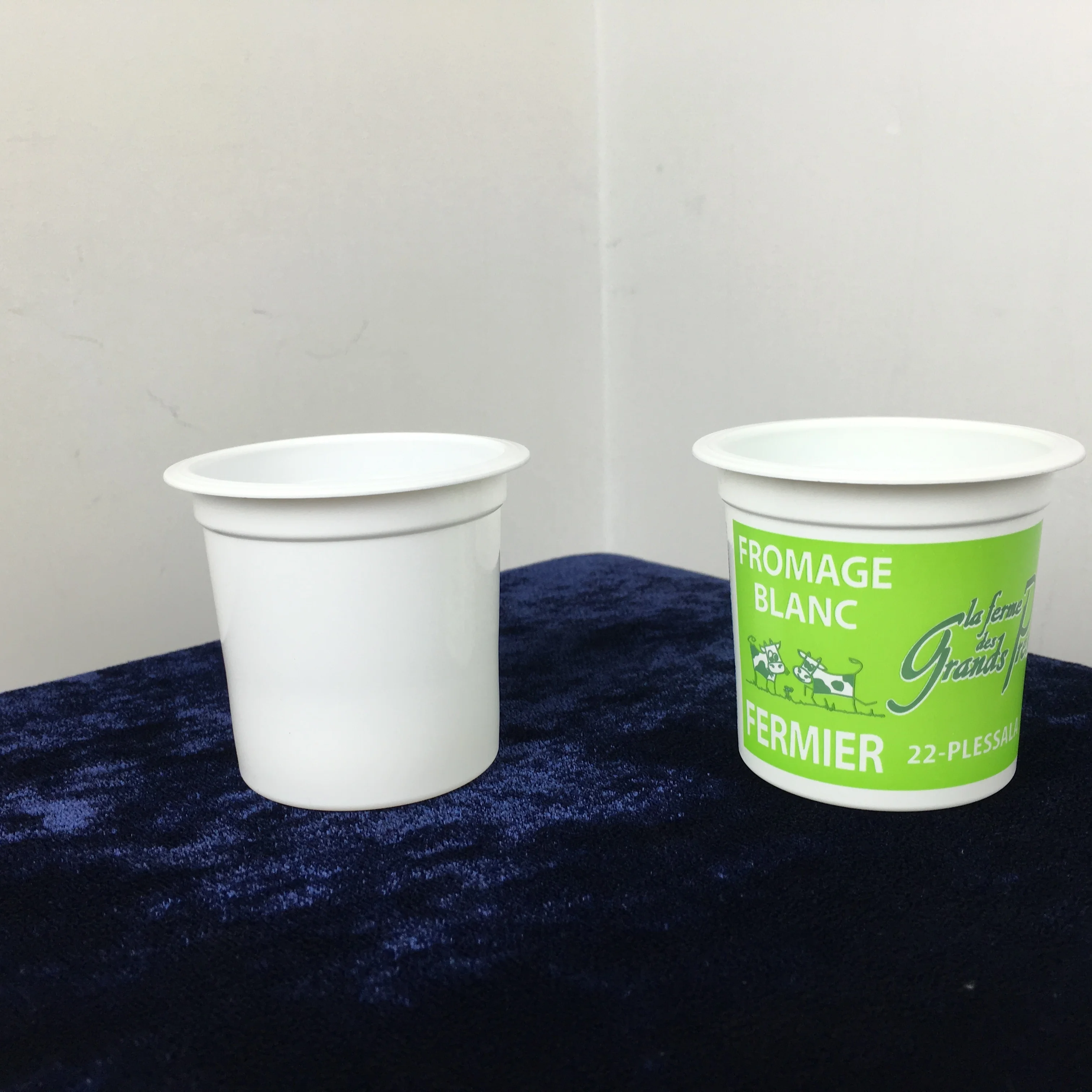7oz 200ml High Quality Disposable Transparent Food Grade Customized PP Yoghurt Cup With Lid