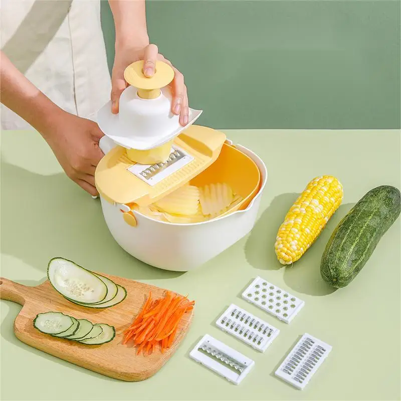 Haixin New Design Custom Kitchen Fruit And Vegetable Slicer Multi-functional Home Vegetable Cutter