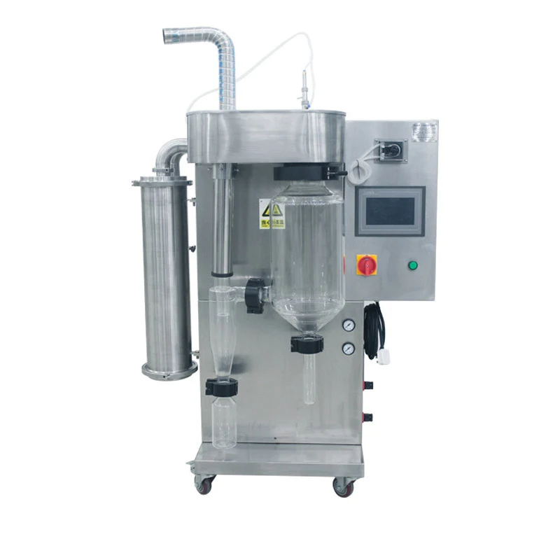 spray dryer for sample with organic solvent