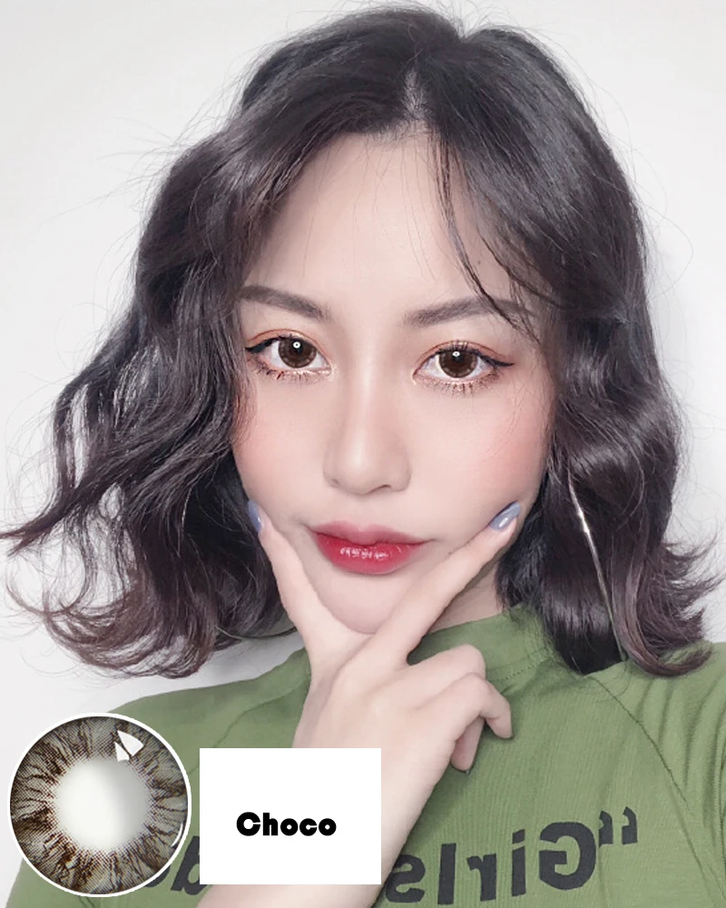 
RainColored Contact Lens Soft Quality Yearly Circle Eye Contact Lens 